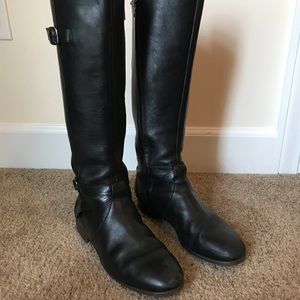 UGG Tall Black Leather Boots